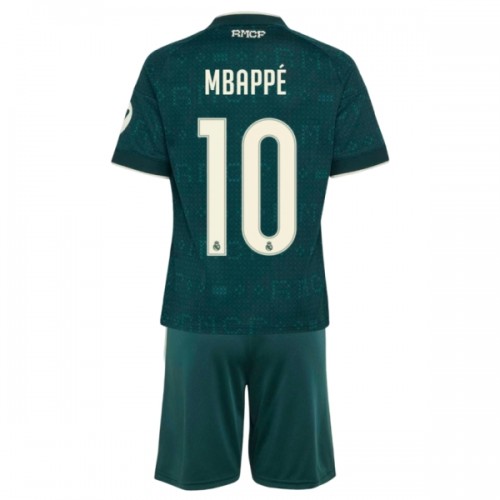 Ensemble Maillot Real Madrid Mbappé 10 Exterieur 2026-27 Enfant Ensemble Maillot Real Madrid Mbappé 10 Exterieur 2026-27 Enfant